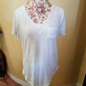 Free people white t-shirt size small